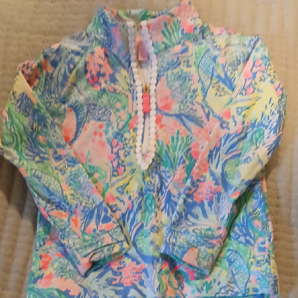 Colorful Floral Long Sleeve Top